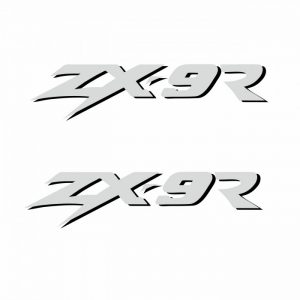 Schriftzug passend für Kawasaki ZX-9R Set 2 farbig