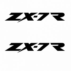 Kawasaki ZX-7R Schriftzug