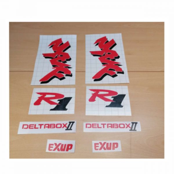 Yamaha YZF 1000 R1 Aufkleber Classic Bike Dekor Set 2 farbig – Bild 2
