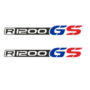 BMW R 1200 GS passender Aufkleber 3 Farbig - Motorrad Beschriftung
