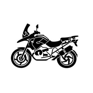 BMW Style Motorrad Aufkleber