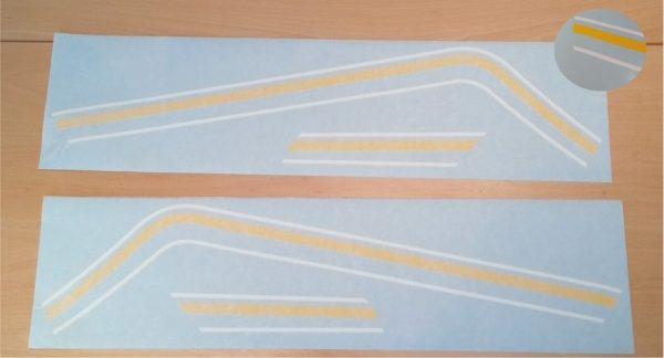 Kawasaki KH 400 A3 - 1976 Aufkleber Sticker Decal Classic Bike Parts