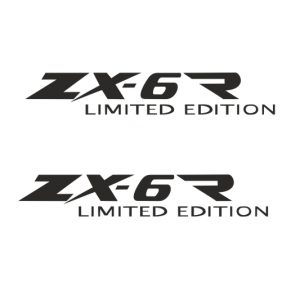 Kawasaki ZX-6R Lim Edition Aufkleber