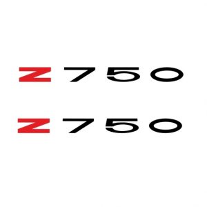 Schriftzug passend für Kawasaki Z 750