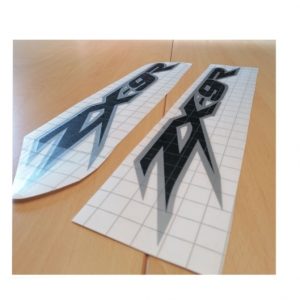 Kawasaki ZX-9R - Outline passender Aufkleber Sticker Verkleidung