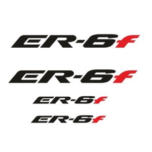 Kawasaki ER-6f Schriftzug