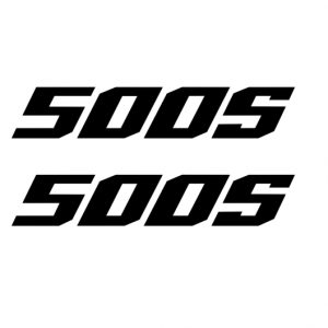 Schriftzug passend für Kawasaki GPZ 500 S / EX Baujahr 1987-91