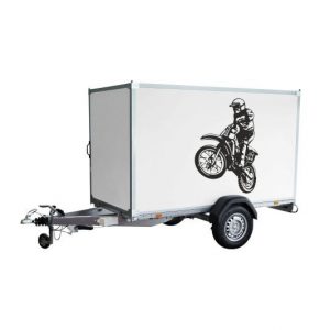 Aufkleber fuer Anhaenger Enduro Cross Aufkleber Motorrad Bike: 900-0513