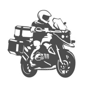 Motorrad Aufkleber Adventure Offroad Driver BMW Fahrer