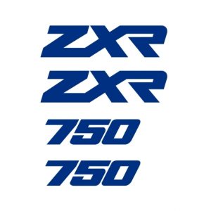 Aufkleber Set passen für Kawasaki ZXR 750 Bj 1990