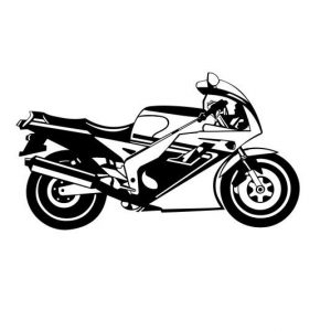 Superbike Motorrad Aufkleber