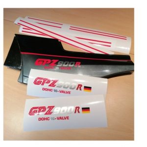 Schriftzug passend für Kawasaki GPZ 900 R - ZX900A Baujahr 1988