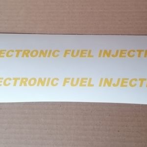 Schriftzug passend für Suzuki Electronic Fuel Injection