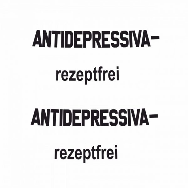 Felgenbett Aufkleber Satz Antidepressiva - Rezeptfrei – Bild 2