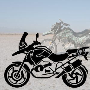 Aufkleber Motorrad GS Silhouette