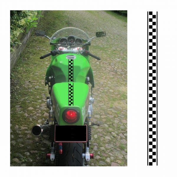 Racing Streifen 100 x 66 mm
