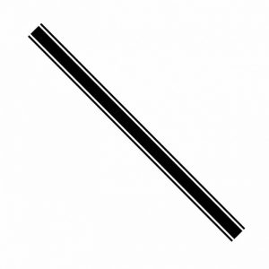 Racing Flag Aufkleber Streifen double