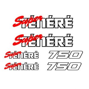 Aufkleber passend für Yamaha Super Tenere XT 750 Set 2 farbig